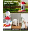 LongPlus® Hummingbird Feeder with Camera, Ant Moat, Bee Proof, Bird