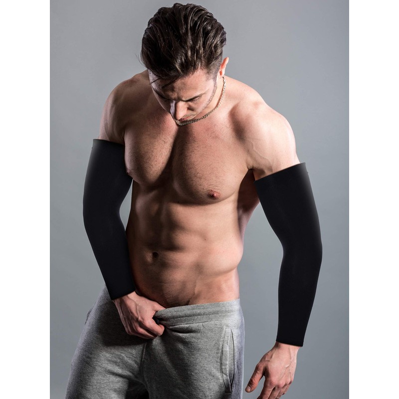 Bememo Mangas de protección UV unisex, mangas largas para brazos,