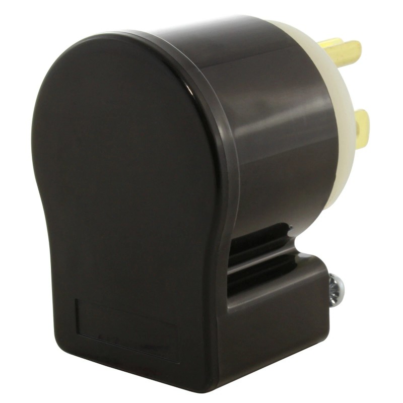 AC WORKS® 15A 125V Hospital Grade Multi-Angle Elbow Household Plug