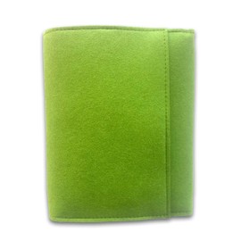 Holly Heide Friendship Bracelet Pen Pal Pack (Moss Green) - Custom Felt Organizer, Thread Spools, Bead Set, Variety Stationery, Vintage Style Scissors, Colorful Gel Pens