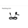 BTG Lavalier Mic Microphone for Insta360 X4 Accessories Microphone Mic