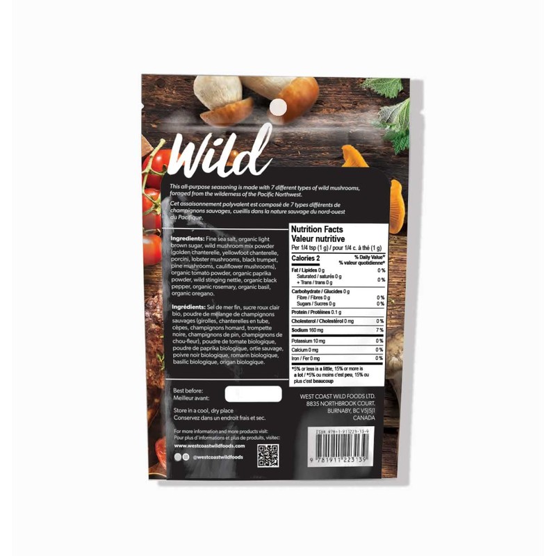 West Coast Wild Foods | BBQ Wild Mushroom Seasonings |