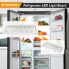 W10515057 Refrigerator LED Light Board Compatible with Whirlpool Kenmore Maytag