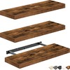 QEEIG Floating Shelves for Wall Bathroom Shelf Bedroom Kitchen Living
