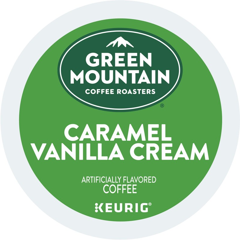 Green Mountain Coffee Roasters Caramel Vanilla Cream, Single-Serve Keurig K-Cup