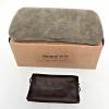 BRETT Eyeglasses Case - Beautiful Green Suede Case for Eyeglasses