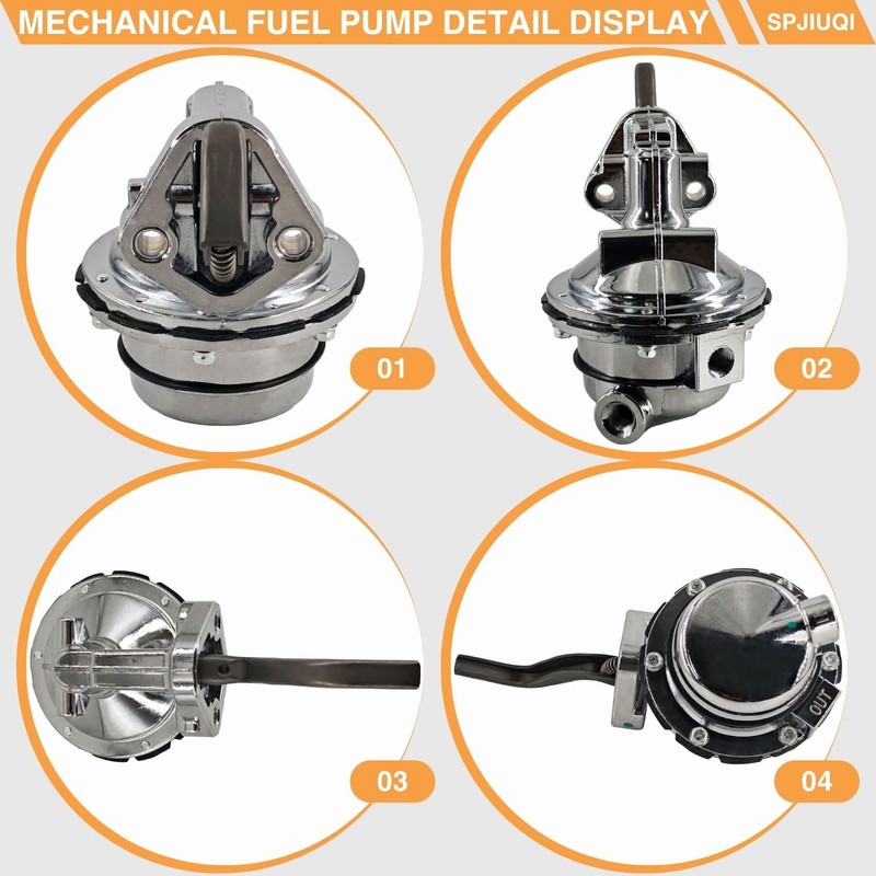 SPJIUQI JM1012C High Volume Fuel Pump for Pontiac 326 350