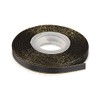 IDECORRIBBONS Width 0.4 inch (9 mm) Double-sided Satin Gold Edge