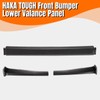 HAKA TOUGH Carbo Fiber Front Grille Lower Valance Panel for