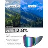 Soman RF-1400 RF 1400 Visors Shield Replacement, CWR-F2 Visor Face