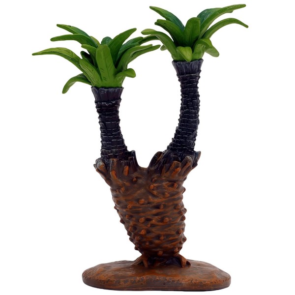 Gemini&Genius Cycas Plant Action Figure Toys for Kids Prehistoric Jungle