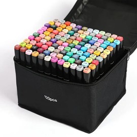 《48/60/120 -  Colorful Marker Pen Set: Gifts for Boys and Girls》:_60 Colors（white）