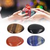 4Pcs Thumb Worry Stone Stress Relief Meditation Small Portable Oval