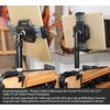 Photecs Pro-S Tripod Extension, Adjustable Mini Monopod 23.5 cm, Camera