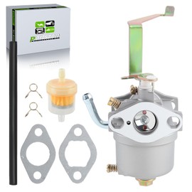 partszen Carburetor for Harbor Freight Chicago Electric Storm CAT 700 800 900 Watts 2HP 63CC Generator 2 Stroke 60338 66619 69381 with Fuel Filter Line