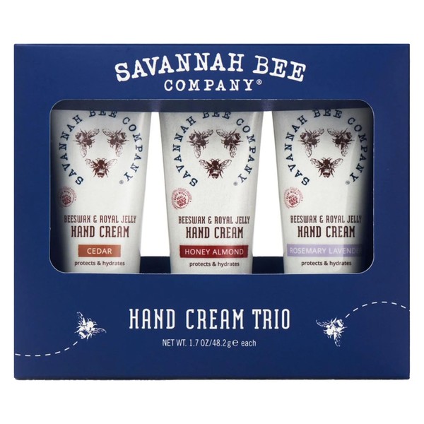 Savannah Bee Company Beeswax Hand Cream - Hand Moisturizer Repair Cream - 3 Pack