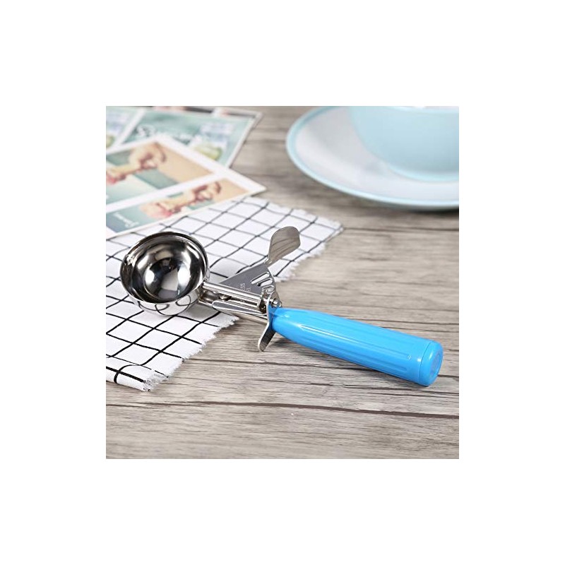 Cuchara práctica de acero inoxidable para helado de frutas con