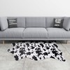 VDDR Cow Print Rug Faux Cowhide Rug Cute Area Rug
