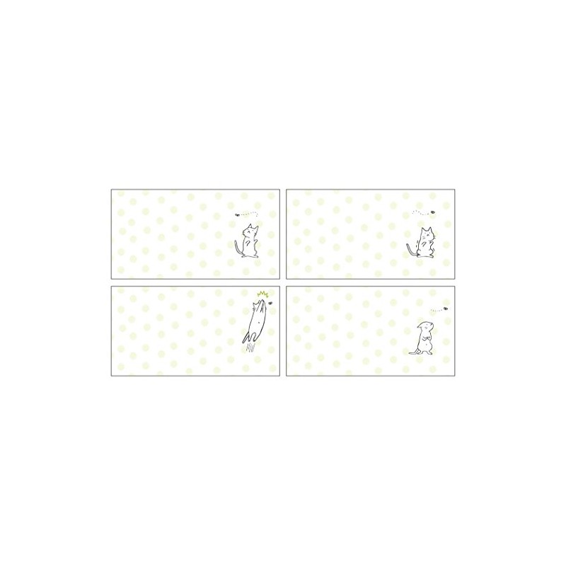 Hokuseisha PARAMO Memo 02-Cat, W4.3 x H2.3 inches (109 x