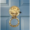 THEGURIA Elephant Face Brass Door Knocker
