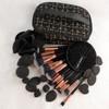 Set de Brochas de Maquillaje Profesional 47 Piezas, 25 Brochas