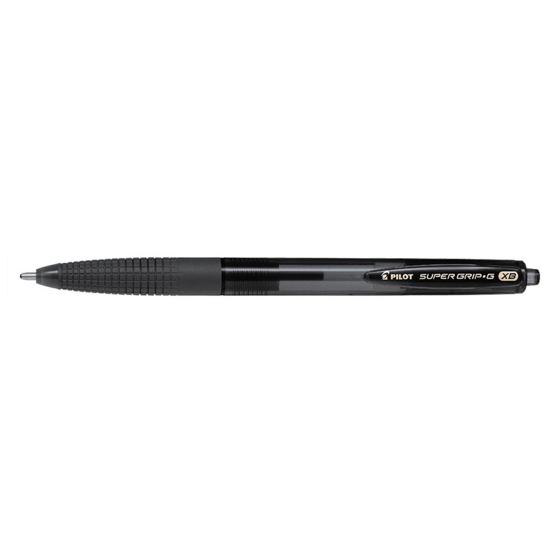 Pilot Pack of 6 Super Grip G Retractable Ballpoint Pens