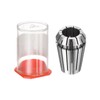 sourcing map ER20 Spring Collet 12mm Chuck 65Mn Steel for