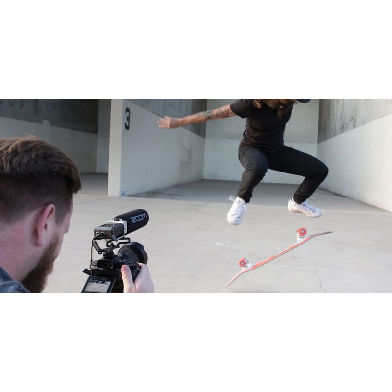 Zoom WSS-6 Foam Shotgun Microphone Windscreen Black with Zoom Logo