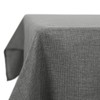 Deconovo Square Wipeable Faux Linen Table Cloth Water Resistant Tablecloth