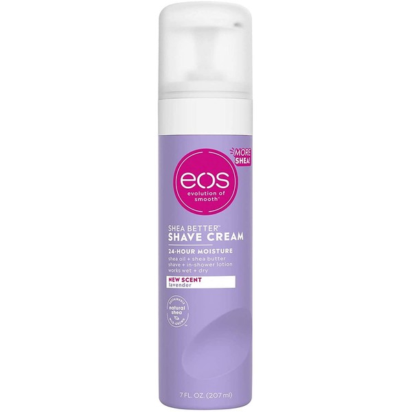 eos Shave Cream, Ultra Moisturizing, Lavender Jasmine 7 fl oz (207 ml)