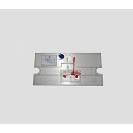SANIT 01.952.00.0000 Hinge Plate (for Flush-Mounted Cisterns, Large Inspection Opening, Accessories Actuator Plate) White