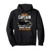 Funny Pontoon Captain Pullover Hoodie