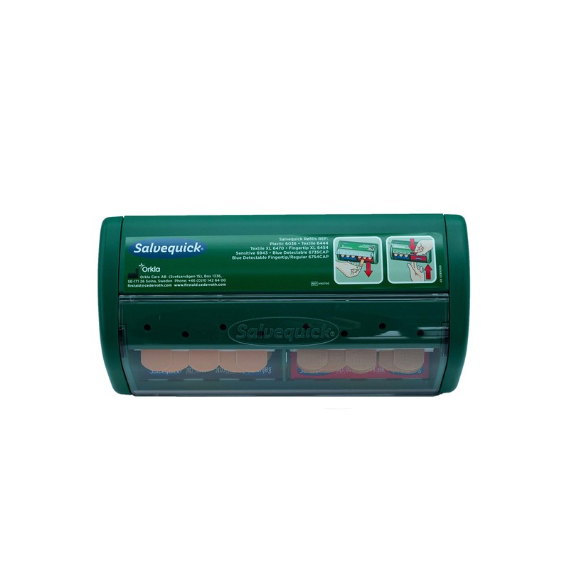 Salvequick Plaster Dispenser with Basic Equipment 6036 and 6444