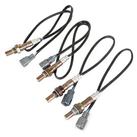labwork 4 piezas de sensor de oxígeno de relación de combustible de aire para Toyota RAV4 2.0L 2Upstream +2Downstream 89467-42010 89467-42020 89465-42090 89465-42100 4 piezas