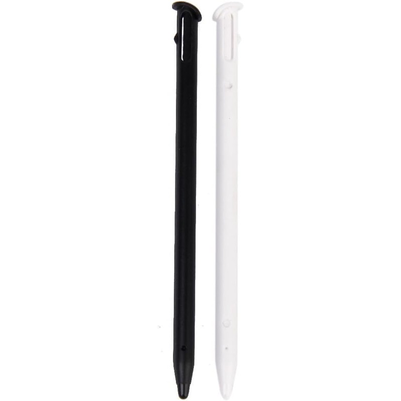 Stylus Pen for 3DS 2 Pack White and Black