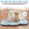 Shinylin Cat Cooling Mat Summer Cooling Pet Bed for Cats