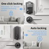 keyless Entry Door Lock deadbolt with Handle Set- Front Door