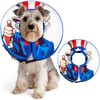 Medium Dog Cone Collar Alternative Soft Inflatable Donut Collar After
