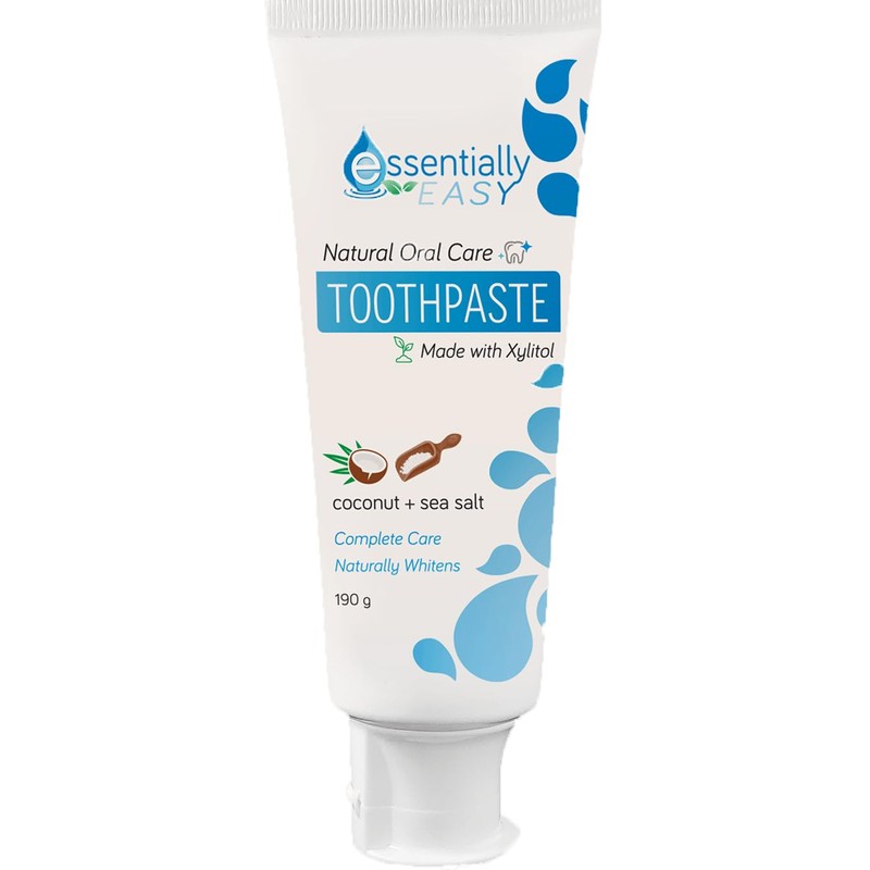 ESSENTIALLY EASY Natural Oral Care Toothpaste, Complete Care, Made with