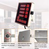 Li Bai 4 Channels Commercial Kitchen Timer Restaurant Timers Multi-Function