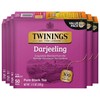 Twinings Darjeeling Black Tea Individually Wrapped Bags, 50 Count (Pack