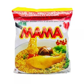 MAM-A MAMA CHICKEN FLAVOR INSTANT NOODLE RAMEN  MILDLY SPICY TASTE 5-60 PACKS - 60