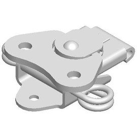 Southco Inc K3-1735-07 Rotary-Action Draw Latch 1.82 Closed Length, 450 Lbs. Load Capacity
