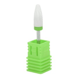 Nail Drill Grinding Stone Corn Head Shape Electric Grinding Machine Accessories for Carving, Polishing Nails (Coarse Grinding C Green Box)
