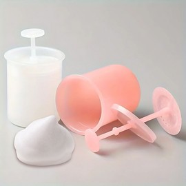 Handheld Fine Foam Maker for Facial Cleansing Foam White 6ea