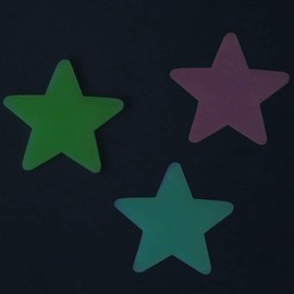 100Pcs Colorful Glow in The Dark Star Stickers, Luminous Wall Stickers for Kids Room and Bedroom, Wall Sticker, Wall Decorations