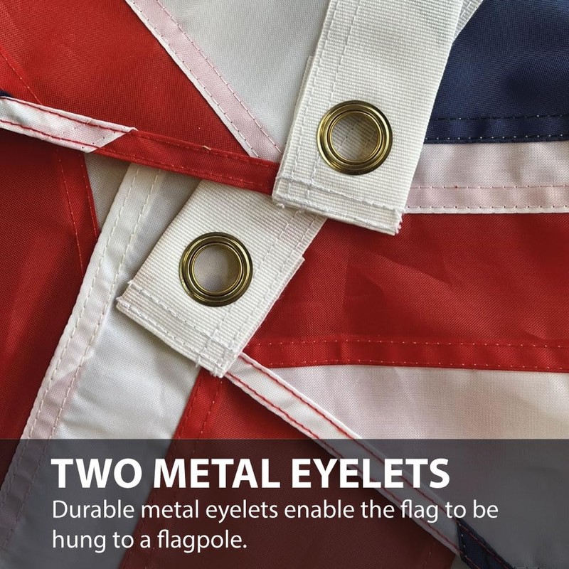 NWFlags Union Jack Flag 5ft x 3ft 210denier Premium Polyester