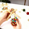 LOLYSIC 36PCS Mini Champagne Bottle Candy Container Shaped Jars Gold