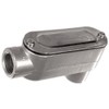Topaz Electric LB1CG 1/2-Inch LB Conduit Body with Cover and