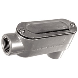 Topaz Electric LB1CG 1/2-Inch LB Conduit Body with Cover and Gasket